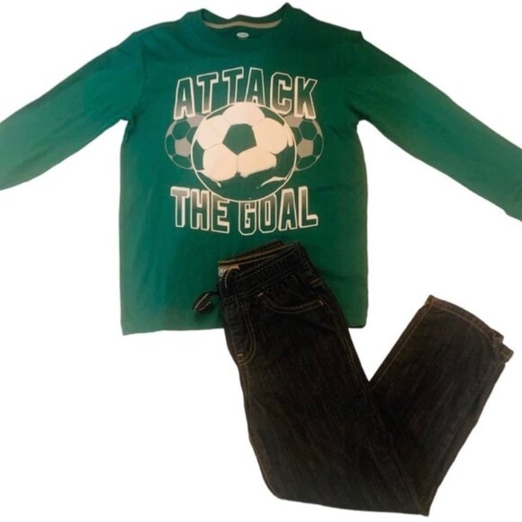 Old Navy Other - Old Navy Sz S (6/7) Boys 2 piece setShorts/ Shirt